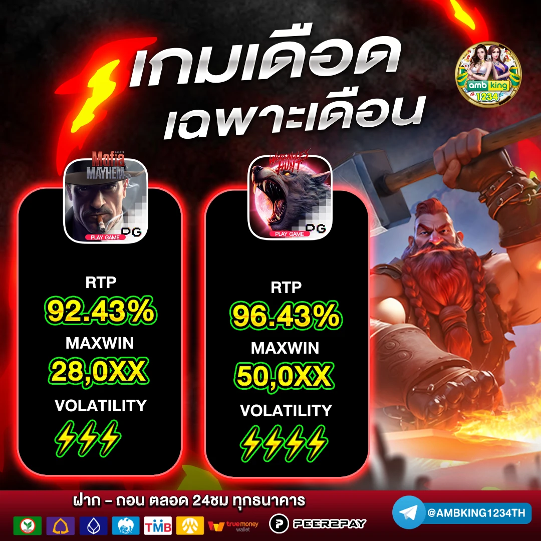 เกมสล็อตเว็บตรง วอลเล็ต - แบนเนอร์โปรโมชั่น
