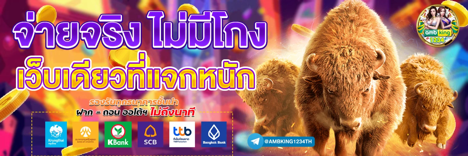 โปรเว็บพนัน - แบนเนอร์โปรโมชั่น