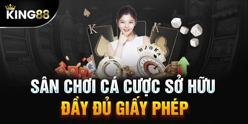 King88 cùng các chứng nhận, giấy phép toàn cầu